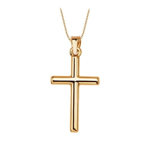 Złoty Krzyżyk na Komunię dla Chłopca, Dziewczynki