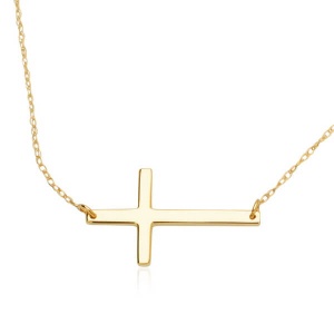 Naszyjnik żółte złoto