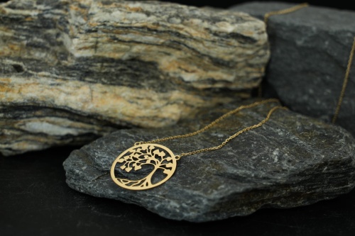 Naszyjnik Złoty Duże Drzewko Szczęścia2.jpg