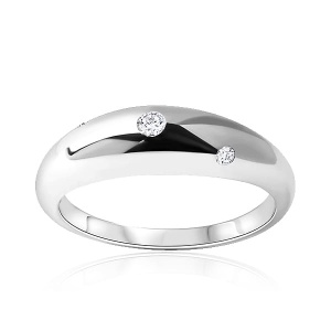 Srebrny Pierścionek z Cyrkoniami