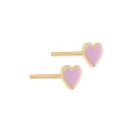 złote kolczyki serca emaliowane5.jpg