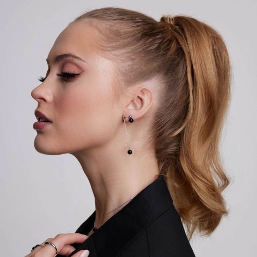 srebrne kolczyki z agatem - kulka3.jpg