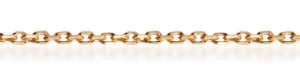 Łańcuszek złoty - Splot  Ankier 0,6mm  - próba 333 - dł.  38 cm  